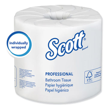Scott® Essential 100% Recycled Fiber Srb Bathroom Tissue For Business, Septic Safe, 2-ply, White, 506 Sheets-roll, 80 Rolls-carton freeshipping - TVN Wholesale